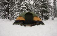 Tent in Snow