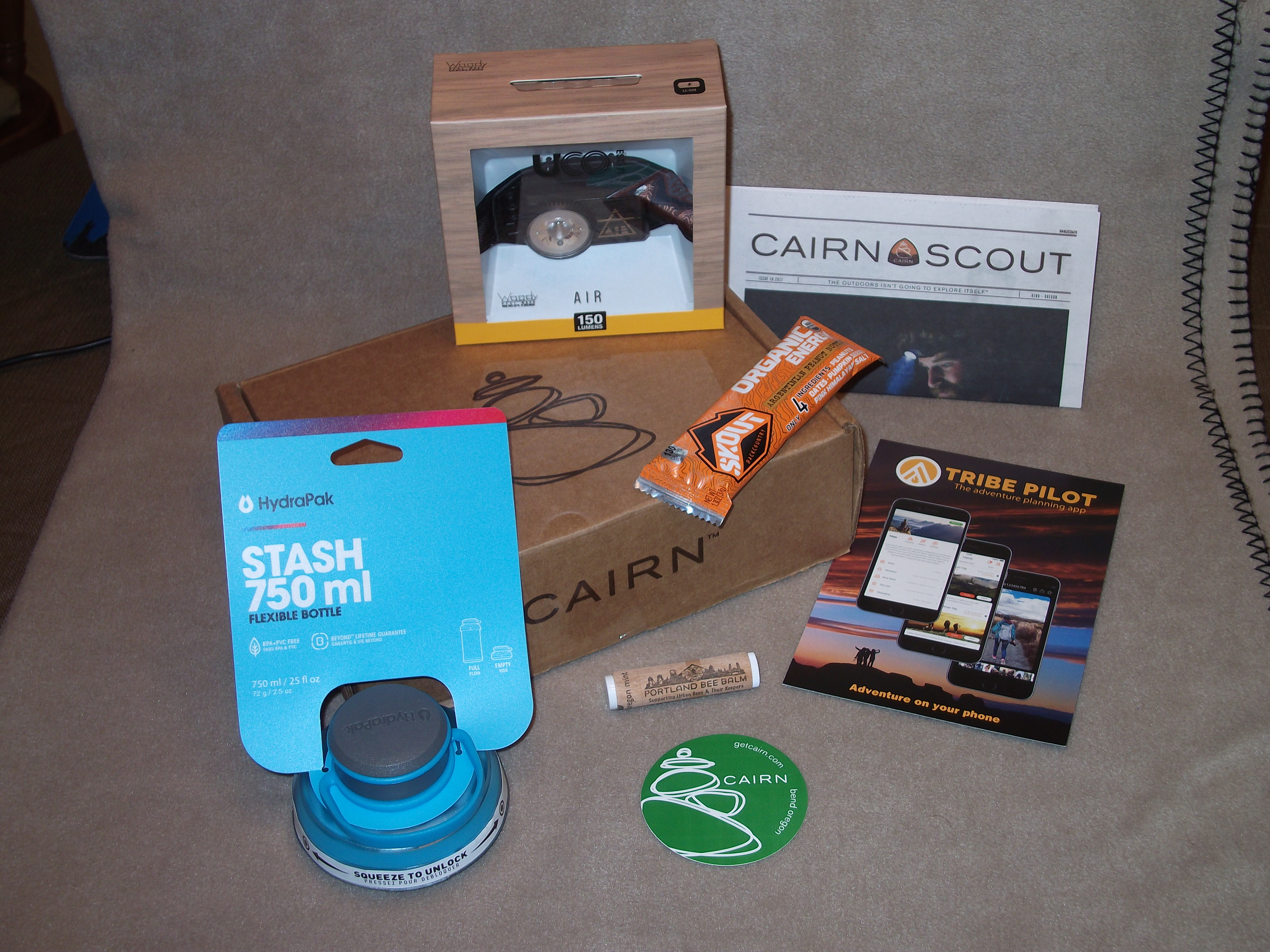 Cairn Outdoor Subscription Box Review – October 2017